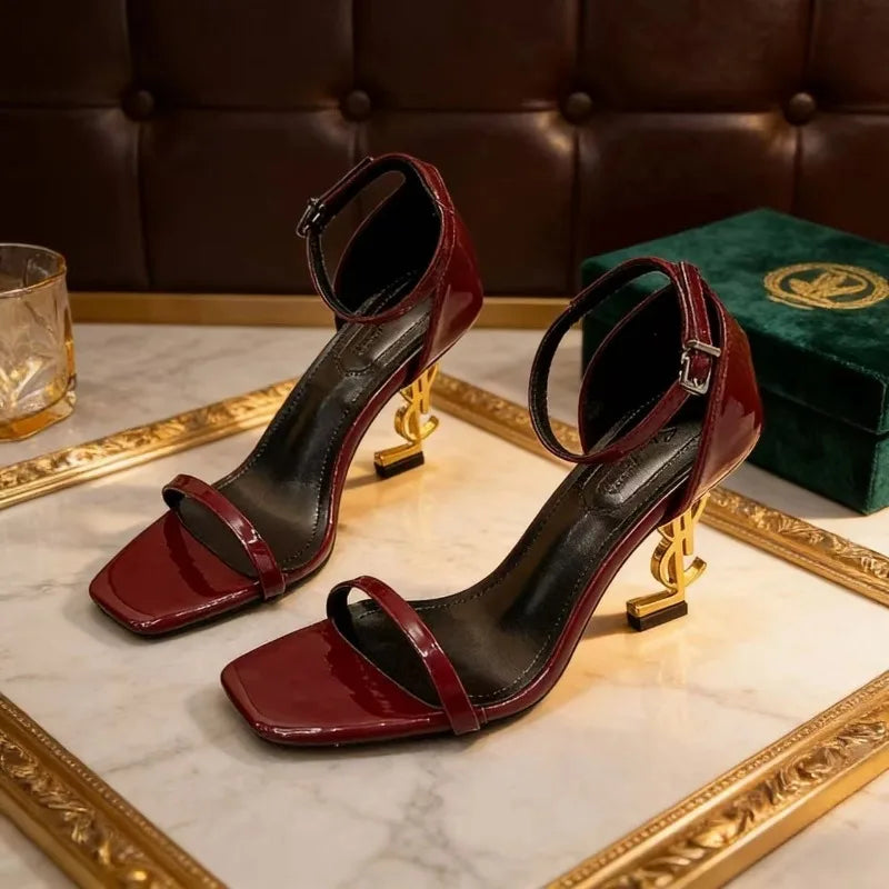 New Women's Sexy High Heel Sandals Fashion Party High Heel Shoes High Quality Banquet Women's Shoes Women Sandals